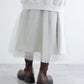 tulle reversible dress (grey) *JP