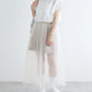 w pocket shirt dress set (white) *JP