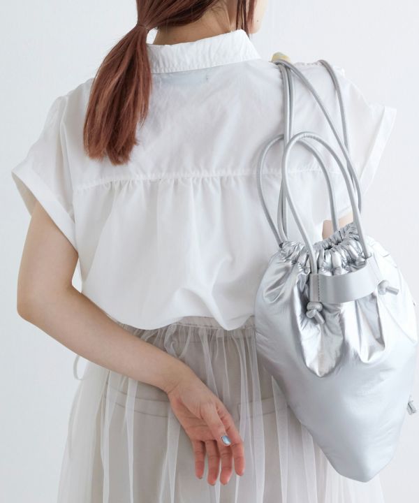 w pocket shirt dress set (white) *JP