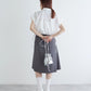 w pocket shirt dress set (white) *JP