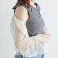 teleco layered tank top (charcoal) *JP