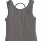 teleco layered tank top (charcoal) *JP