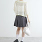 openwork color cardigan (white) *JP