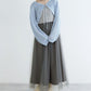 back cross cami dress (grey) *JP