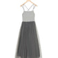 back cross cami dress (grey) *JP