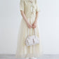 back cross cami dress (ivory) *JP