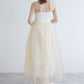 back cross cami dress (ivory) *JP