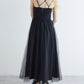 back cross cami dress (black) *JP