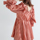 2way frilled collar top (coral pink) *JP