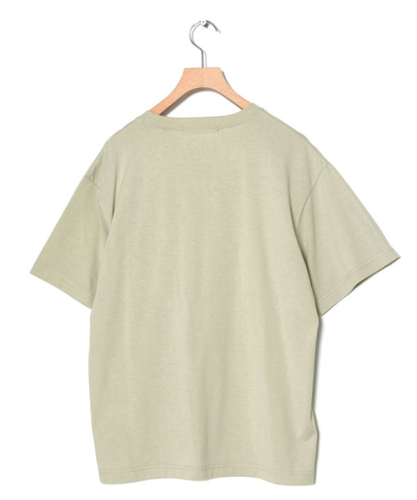 tee with frill cami (mint) *JP