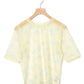 sheer ribbon top (yellow) *JP