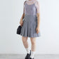 sheer ribbon top (purple) *JP