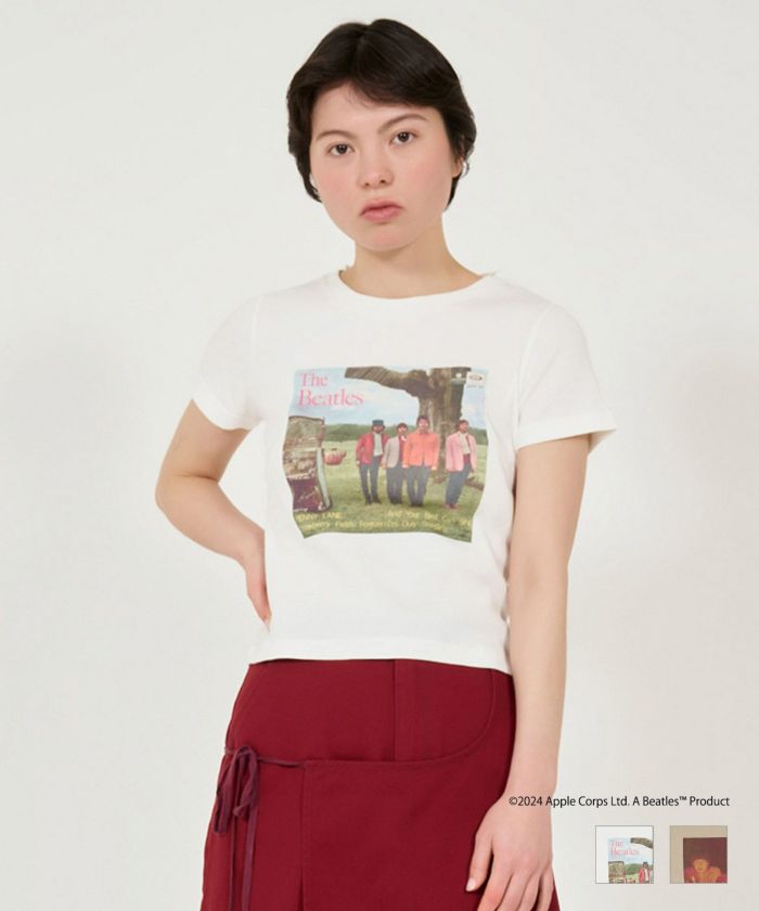 THE BEATLES tee (white) *JP