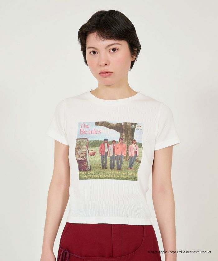 THE BEATLES tee (white) *JP