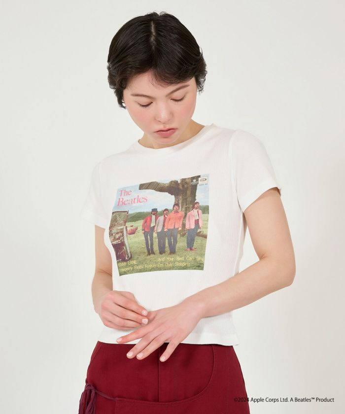 THE BEATLES tee (white) *JP