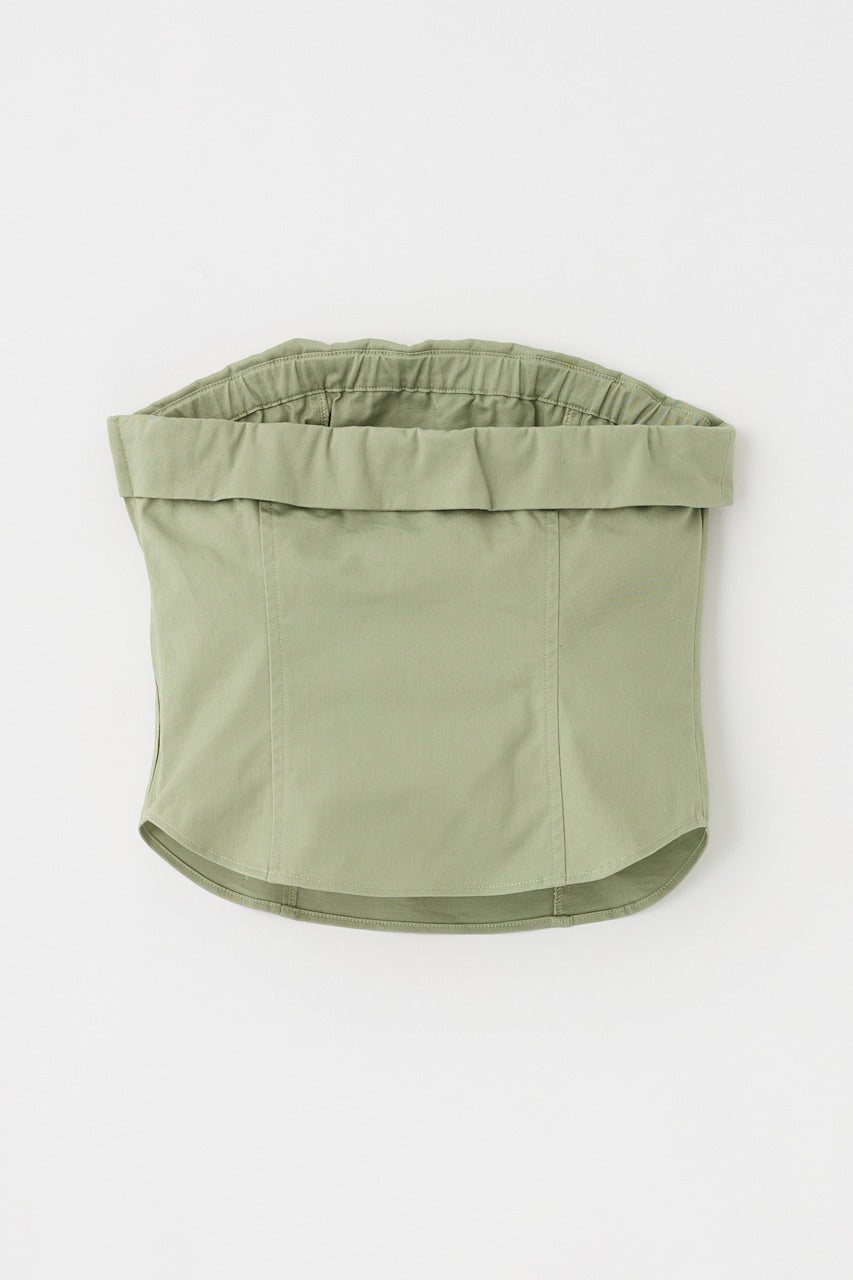 bare Bustier (khaki) *JP