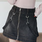 bit skirt pants (black) *JP