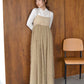 sequin design cami dress (beige) *JP