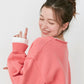 crew neck knit (pink) *JP