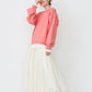 crew neck knit (pink) *JP