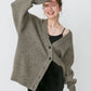 soft knit cardigan (grey) *JP