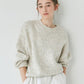 mohair blend loose knit (ivory) *JP