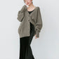 soft knit cardigan (grey) *JP