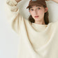 crew neck knit (ivory) *JP