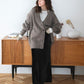 soft knit cardigan (grey) *JP