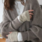 soft knit cardigan (grey) *JP