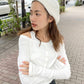 long sleeve tee set (white) *JP