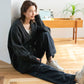 soft knit cardigan (charcoal) *JP