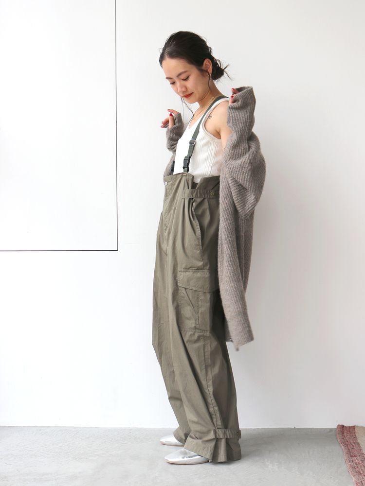 soft knit cardigan (grey) *JP