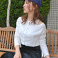 long sleeve tee set (white) *JP