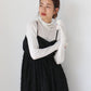 sequin design cami dress (black) *JP