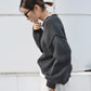 crew neck knit (charcoal) *JP