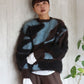 shaggy jacquard knit (brown) *JP