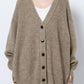 soft knit cardigan (grey) *JP