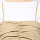 sequin design cami dress (beige) *JP