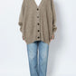 soft knit cardigan (grey) *JP