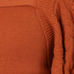 cable knit bolero set (orange) *JP