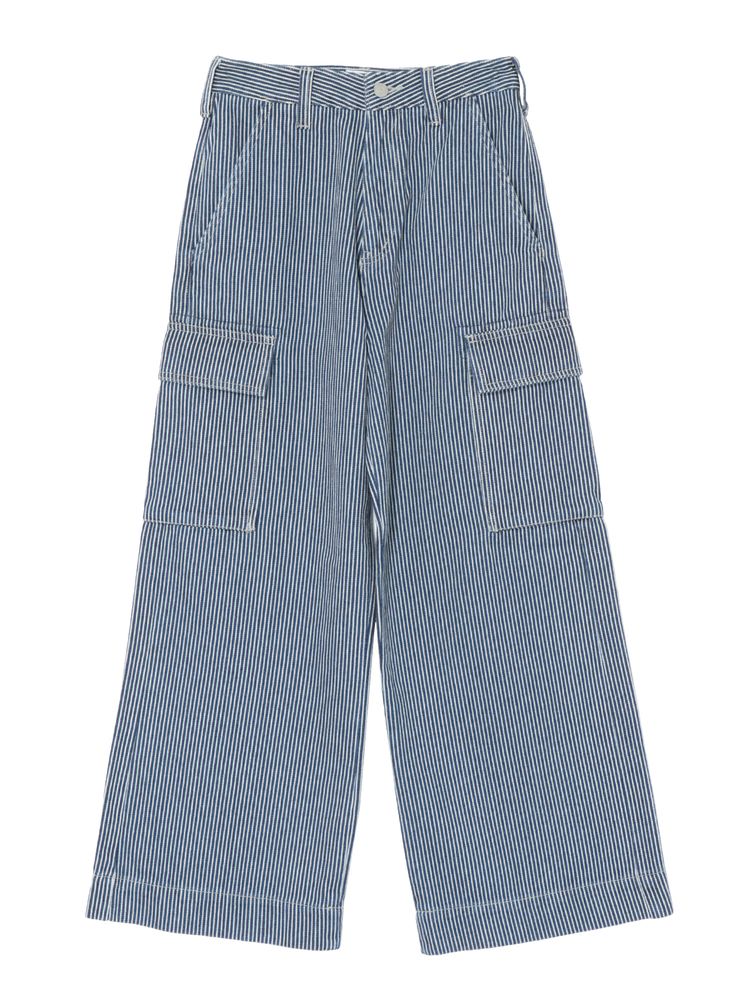 cargo loose denim jeans (denim) *JP