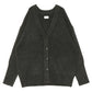 soft knit cardigan (charcoal) *JP