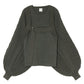 cable knit bolero set (charcoal) *JP