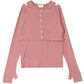 long sleeve tee set (pink) *JP