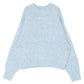 mohair blend loose knit (blue) *JP