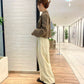 fringe straight pants (ivory) *JP