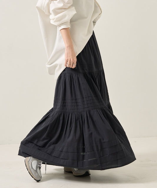 indian pin skirt (black) *JP