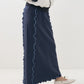 mellow sweat skirt (navy) *JP