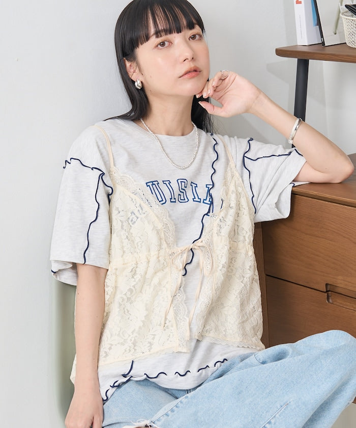 mellow logo tee (light grey) *JP